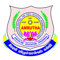Amrutha Matric Higher Secondary School logo